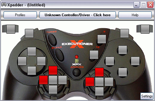 xpadder controller images
